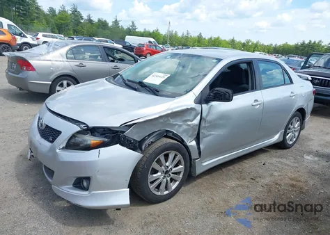 2009 Toyota Corolla S from USA, damaged, VIN 2T1BU40E19C098765